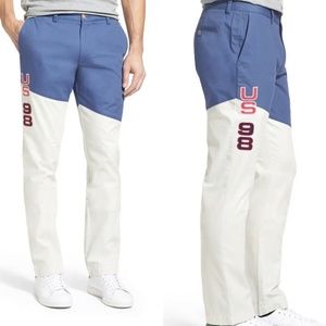 Vineyard Vines Slim Fit Breaker Pants Colorblock